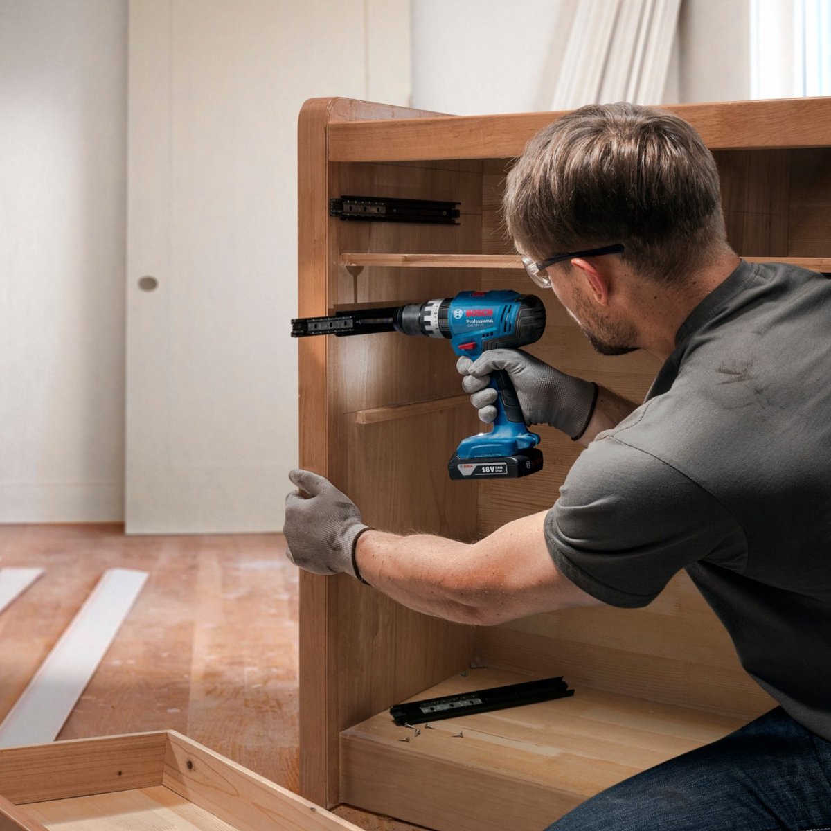 Bosch Professional GSB 18V-25 Accu klop-/schroefboormachine 18V Basic Body - 06019K9300 thumbnail 5