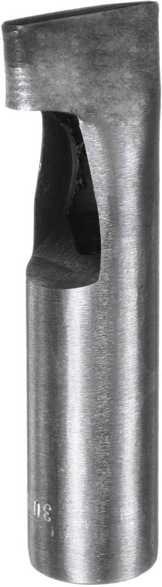 SnelShoppen - Ovalen Leren Gaatjestang 30 x 5 mm voor Riemen, Harnassen, Leren Accessoires - Duurzaam 45# Staal, Precisiewerk, 100 mm Lengte