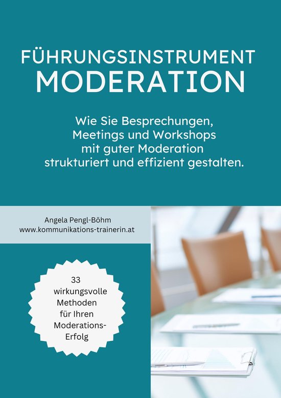 Führungsinstrument Moderation - cover