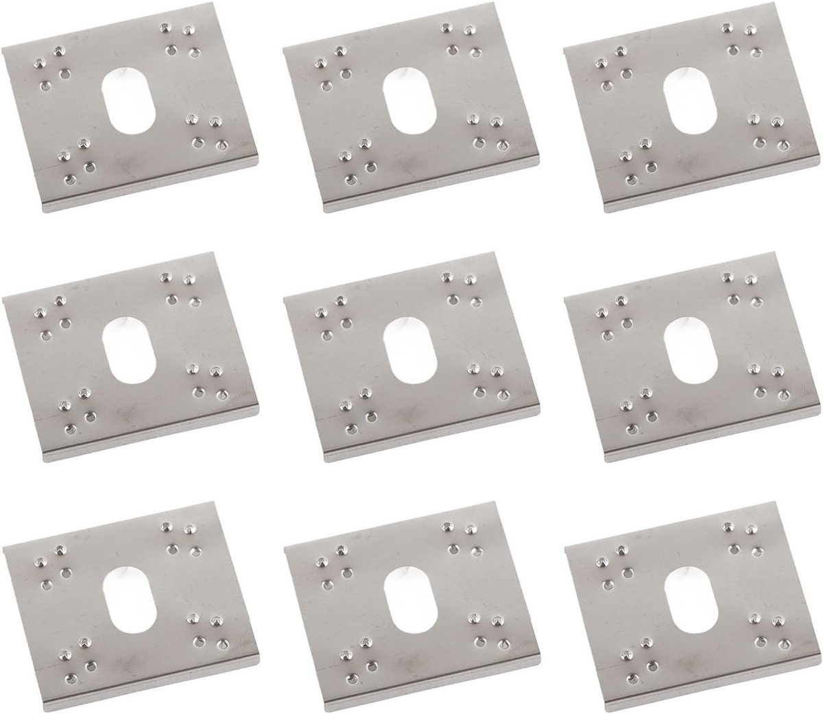 Geleidende Pakking - Zonnepaneel Aarding - PV Systeem Beveiligen - Bijt Door Coating - 100 Stuks - Zilver