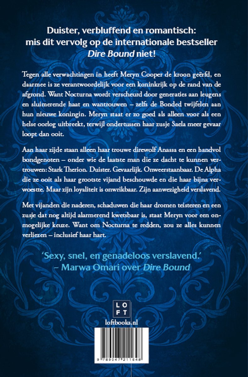 Wolven van verwoesting 2 - Fury Bound - back cover