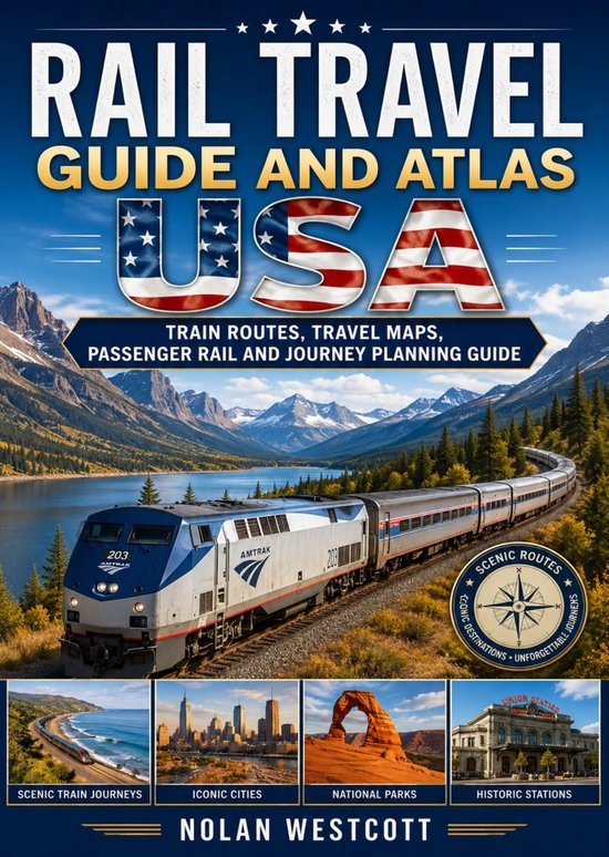 Rail Travel Guide and Atlas USA - cover
