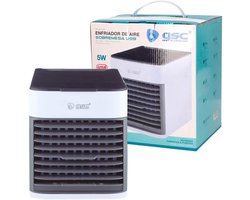 Solvix aircooler met koelelementen - Tafelkoudapparaat - Compact - Voeding via USB - Energiezuinig - Voor Persoonlijk Gebruik