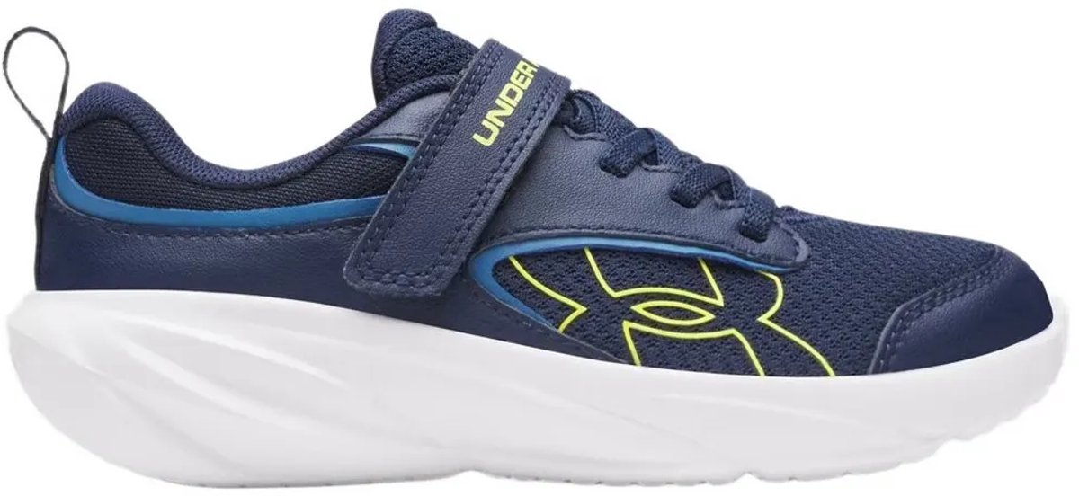 Under Armour UA BPS Surge 5 AC-BLU Jongens Sportschoenen - Academy - Aegean Blauw - Flash Light