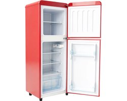 Koelkast 112 liter compact dubbeldeks koel vrieskast voor thuis keuken en kantoor