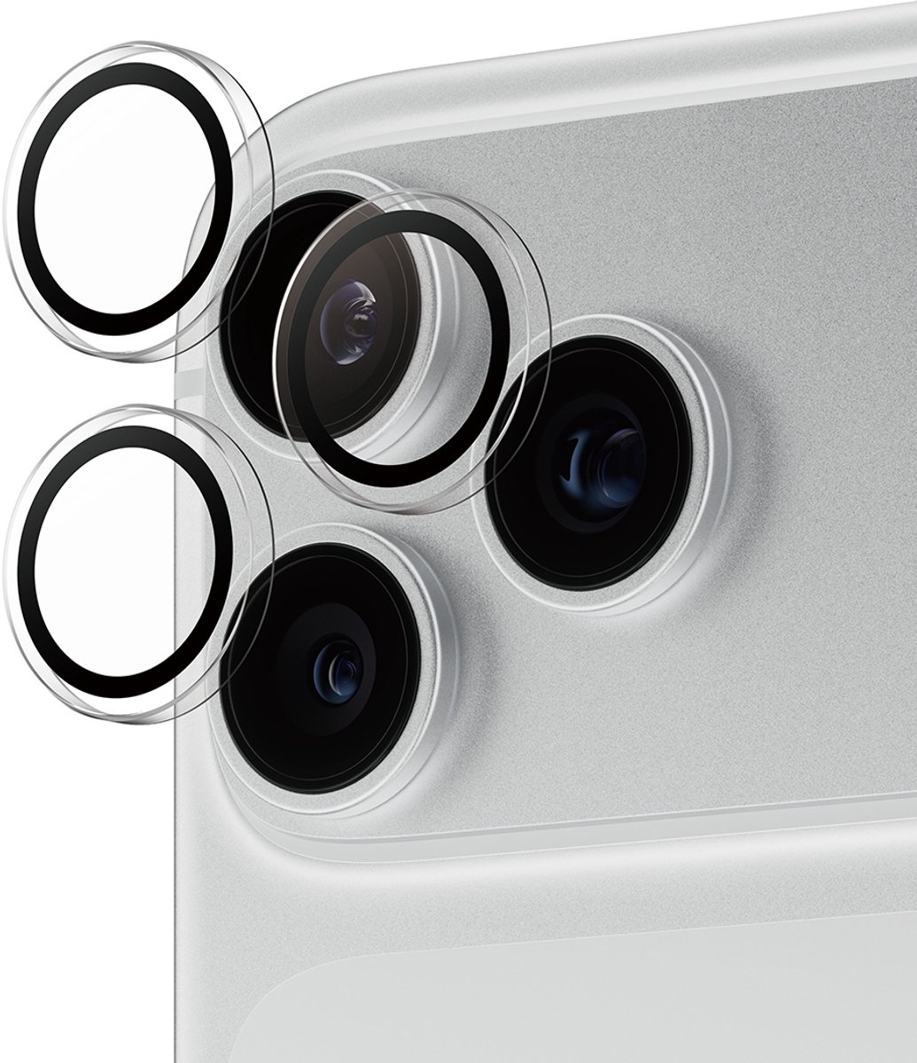PanzerGlass Hoops iPhone 18 Pro / 18 Pro Max cameralens protector transparant