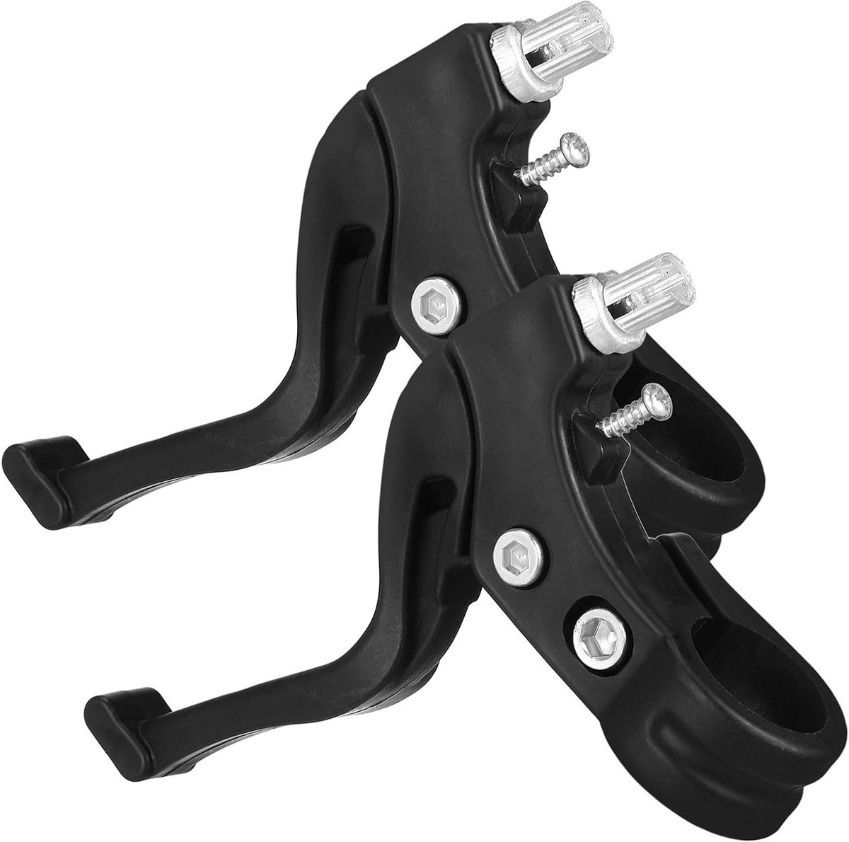 Fietsremhendels Kinderen - Remgreep Fiets - Veilige Fietsritten - Comfortabele Handgreep - Universeel 2-2.3cm - Zwart