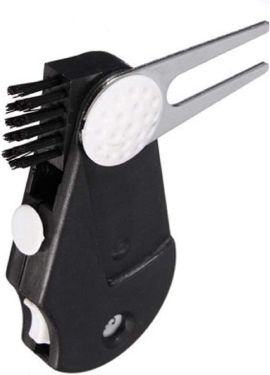 Multifunctionele 5-in-1 Golf Accessoire: Divot Tool, Borstel, Marker en Meer — afbeelding 3