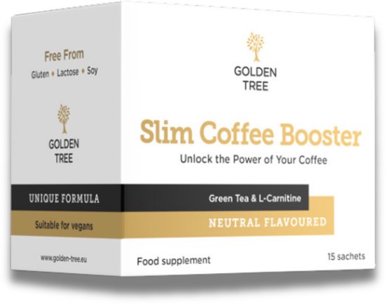 Golden Tree Coffee Booster zakjes voor energie en stofwisseling