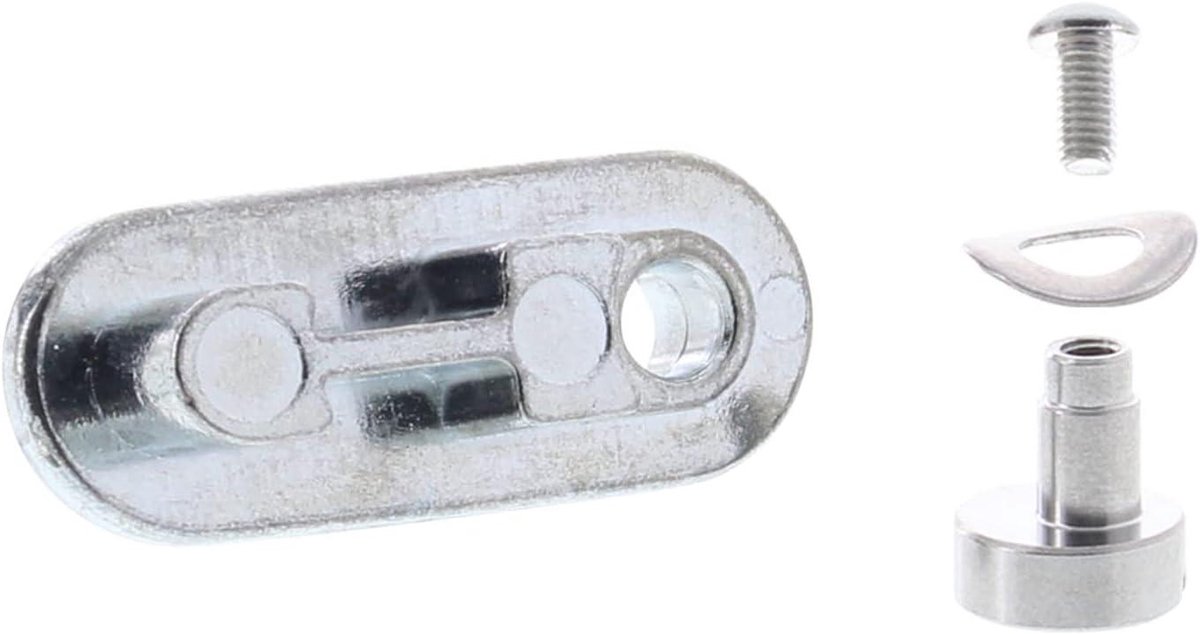 Raambeslag Onderdeel - Zwenkarm en Pin - Raam Reparatie - Corrosiebestendig Verzinkt - 393 x 162 x 106 cm - Zilver