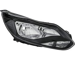 Halogeen Koplamp - Autolamp Koplampunit - Voertuigverlichting - Links voor Rechtsverkeer - H7/H1/W5W/PY21W - Zwart