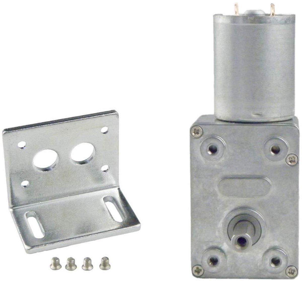 Gelijkstroom Motor - Reductiemotor - Automatiseren Apparaten - Zelfremmende Functie - 6V 10RPM - Metaal