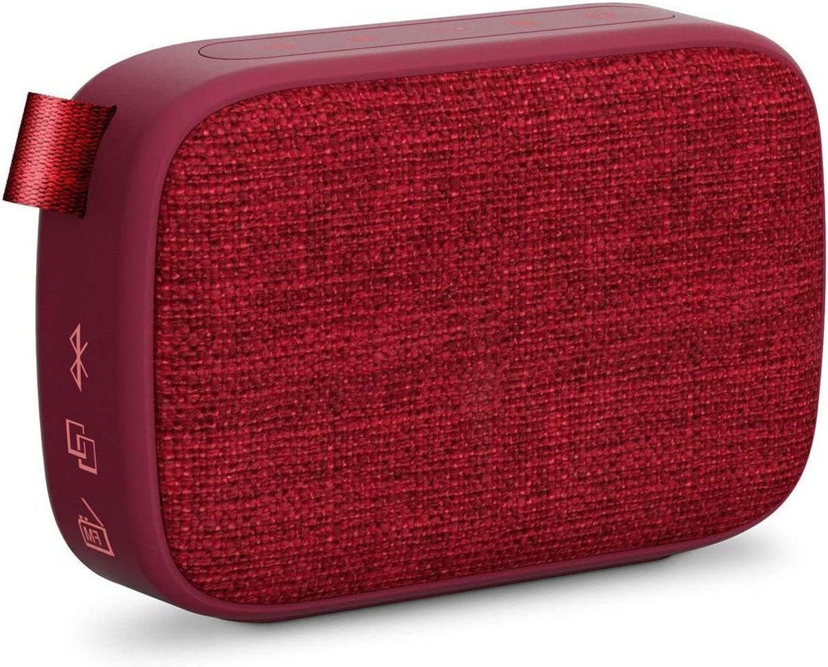 Draagbare Luidspreker - Bluetooth Speaker - Muziek Luisteren - True Wireless Stereo - 3 Watt - Rood