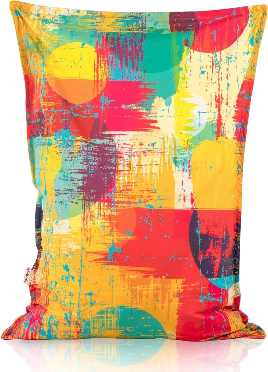 Zitzak Kinderen - Zitkussen XL - Ontspannen Zitten - Waterproof Nylon - 98 x 138 cm - Fris