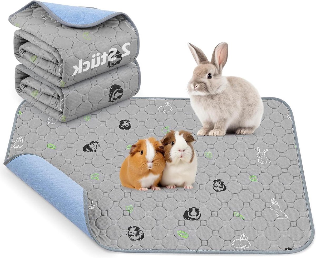 Pipipad waterdicht - super absorberende onderlagen - wasbare kleindiermatjes - antislip onderkant - vier-lagen-design - houdt huisdier droog - Diermat