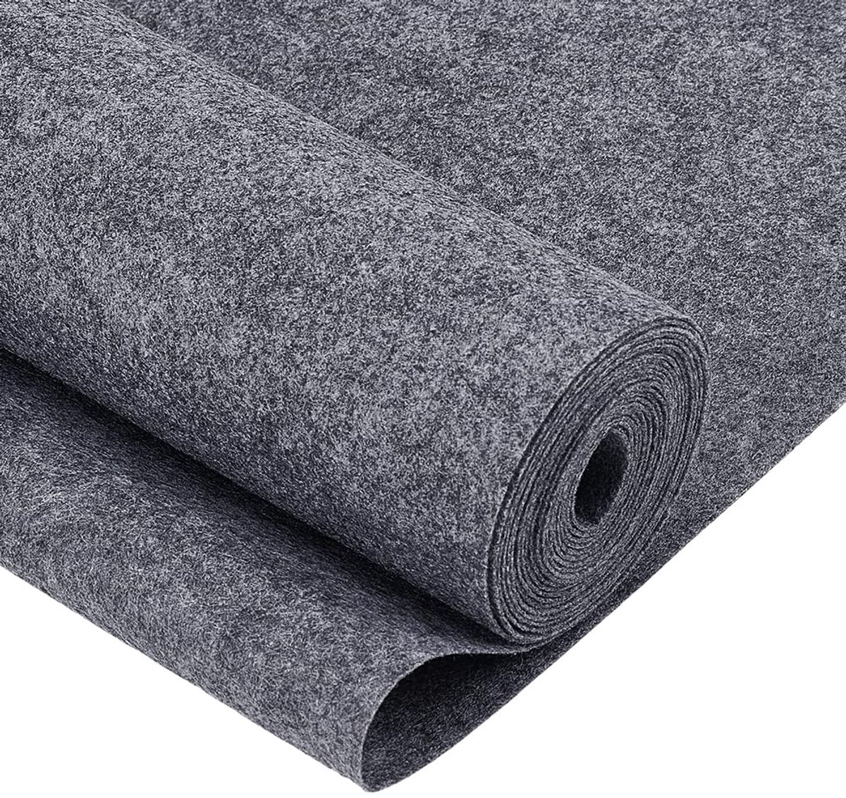 Vilt Rol Viltstof 1mm Dik Grijs Vilt Vilt Rol Patchwork Vilt Rollen Zachte Niet-geweven Stof Rollen voor DIY Knutselen Patchwork Naaien Kostuums Projecten Handwerk Tafeldekens