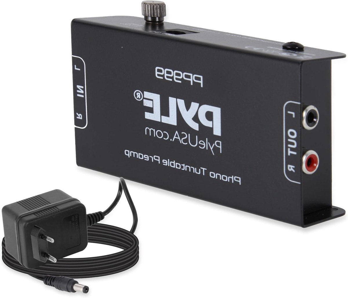 Platen Speler Versterker - Phono Preamp - Muziek Luisteren - Ultra Laag Ruisniveau - 9 x 5.3 x 2.5 cm