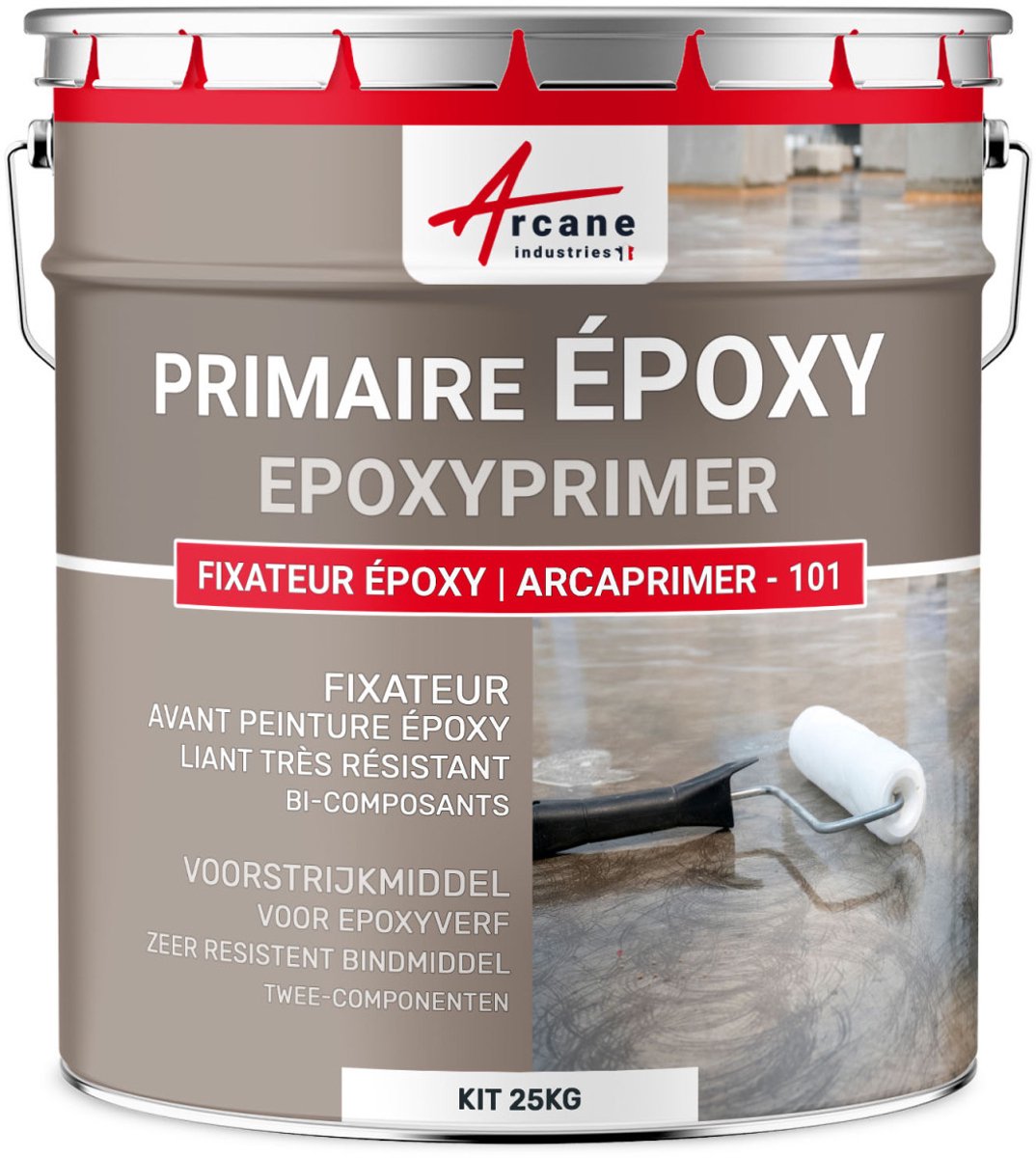 Primer En Fixeermiddel Transparante Epoxyhars Beton Steen Hout - ARCAPRIMER 101