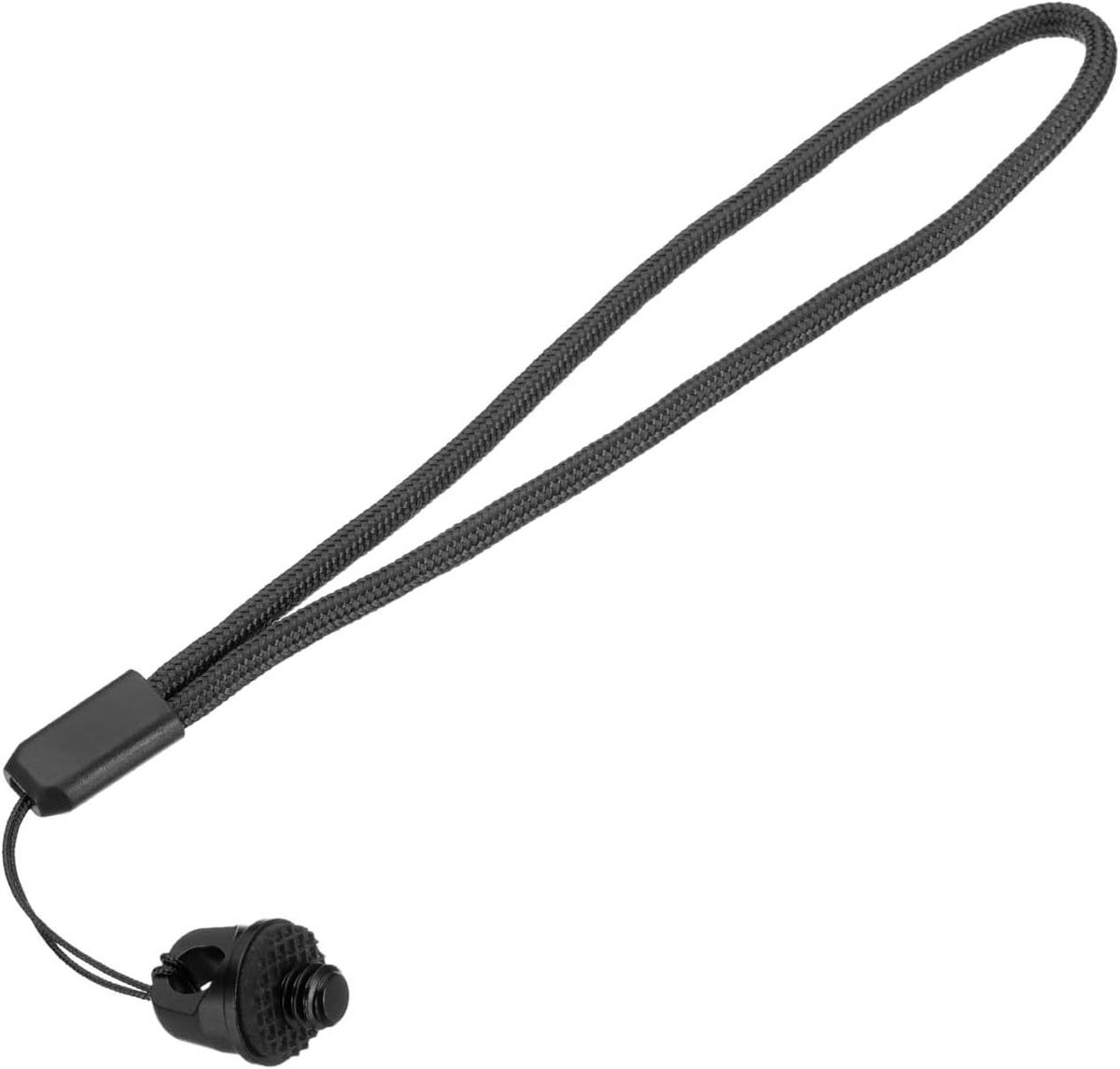 Camera Polsband Lanyard - Camera polsbandjes - Veilig fotograferen - Aluminiumlegering - 190 mm - Zwart