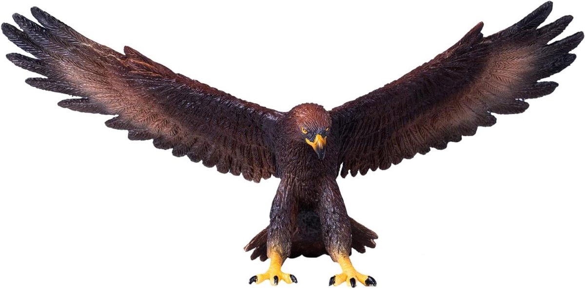 Wilde dieren speelfiguur - Speelgoed dier - Educatief spelen - Gedetailleerd ontwerp - 114 cm - Bruin