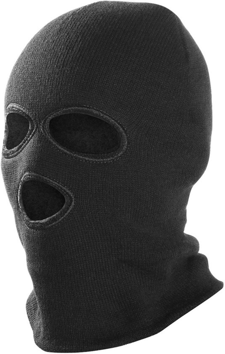 Dailygoody Thermisch Unisex Full-Face Bivakmuts Perfect voor Zwart