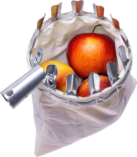 Fruitplukker Lange Steel - Appelplukker Fruitvanger - Fruit Oogsten - Geen Ladder Nodig - Niet Gespecificeerd - Houtkleurig — afbeelding 5