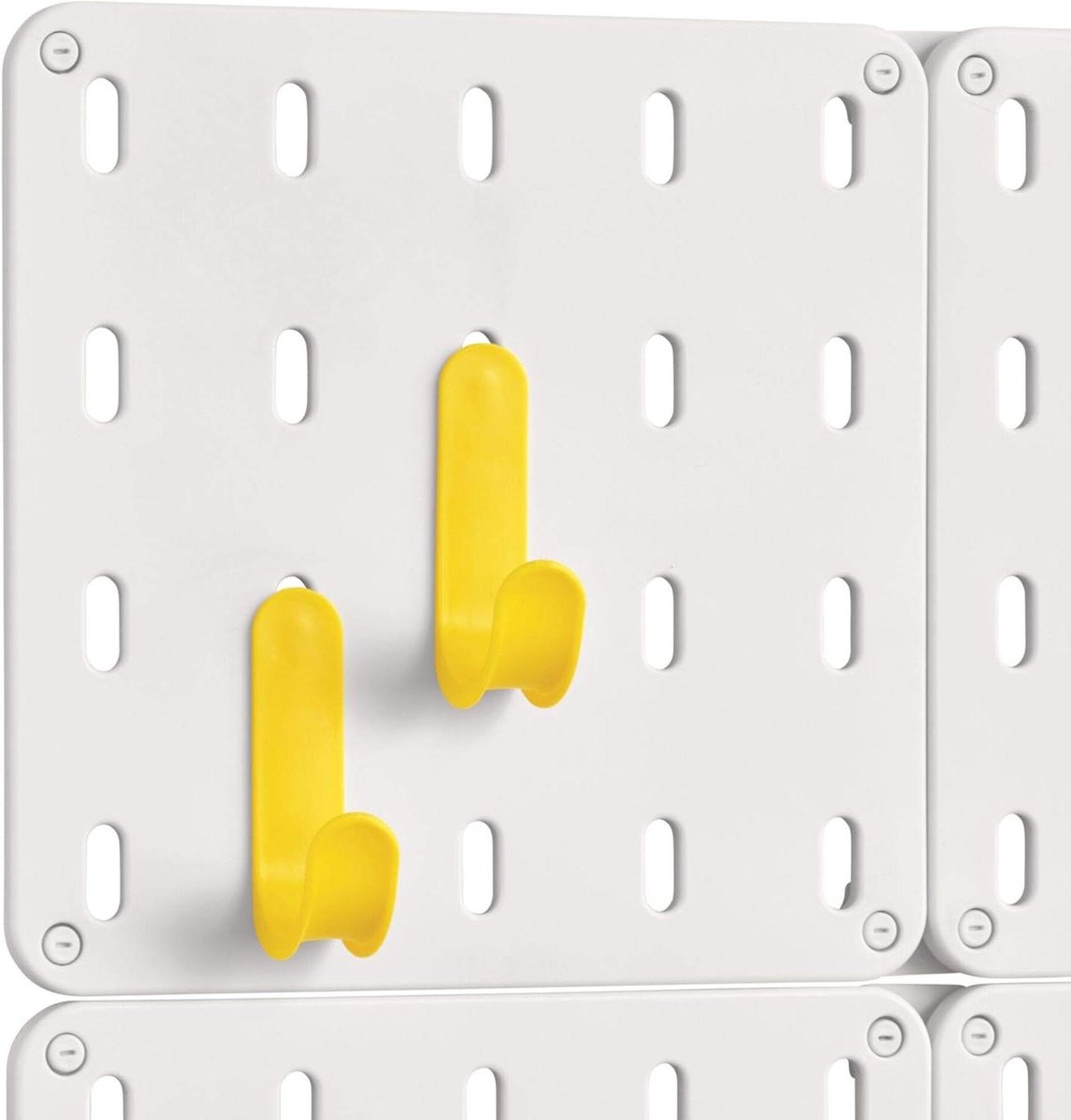 Opberg Haken - Hangsysteem - Ruimte Organiseren - Modulair Pegboard Systeem - 2235 cm x 2.