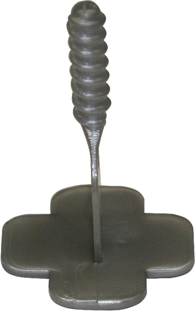 Schroefdraadtasjes Tegelvoeg - Tegelzetters Lussen - Tegels Egaliseren - 1 mm Voegbreedte - 250 stuks - Grijs