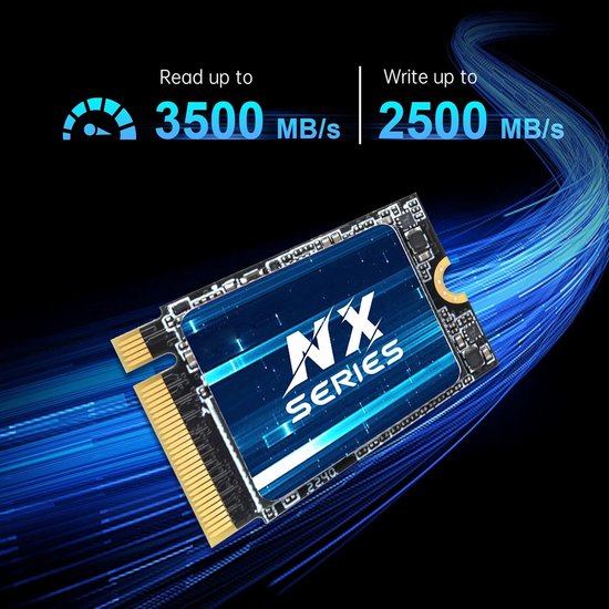 Interne SSD - Opslag Schijf - Snellere Prestaties - M.2 2230 Formaat - 512 GB - N.v.t. — afbeelding 3