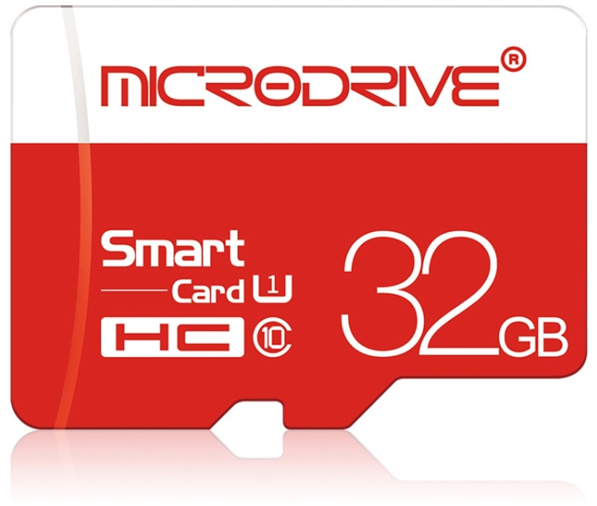 Microdrive 32GB High Speed Class 10 Micro SD (TF) geheugenkaart