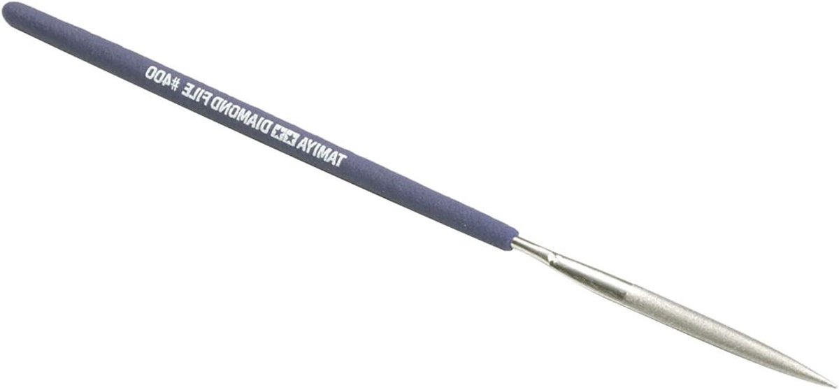 Diamantvijl - Metaalvijl Hobbyvijl - Modelbouw Details Bewerken - Fijn Schuurwerk - 17.78 cm - Zilver