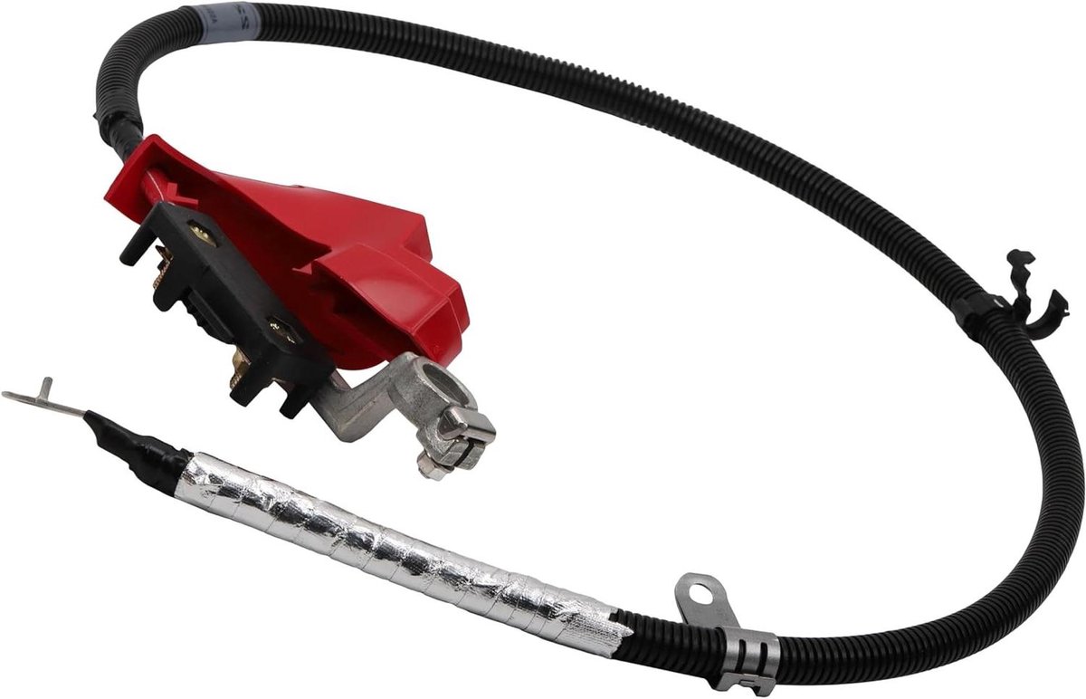 Startkabel - Accukabel Starter - Motor Starten - GM Originele Uitrusting - 3429 cm - Zwart