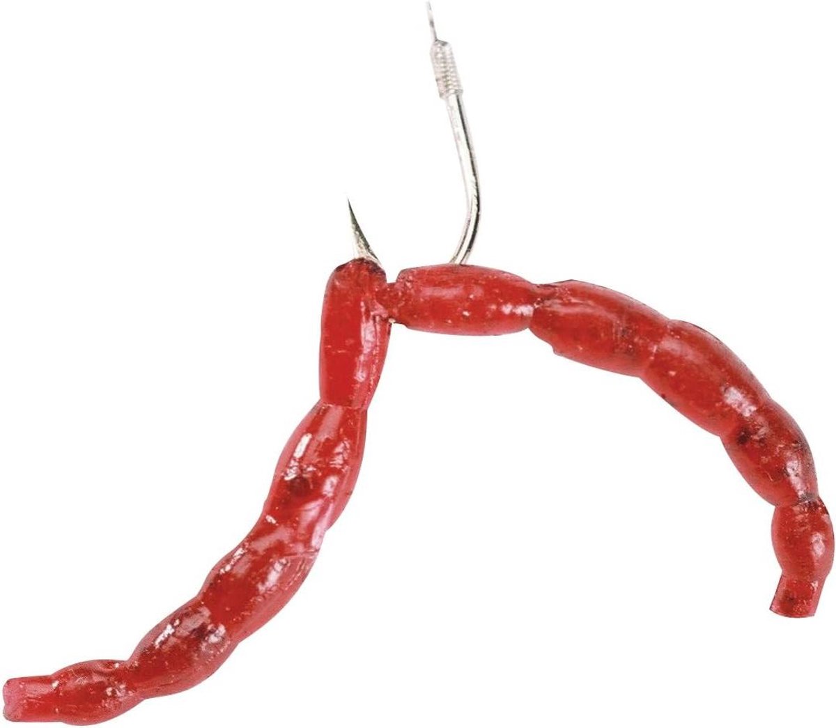 Power Suiis - Maden Wormen - Vissen - Powerbait formule - 70 stuks - Rood