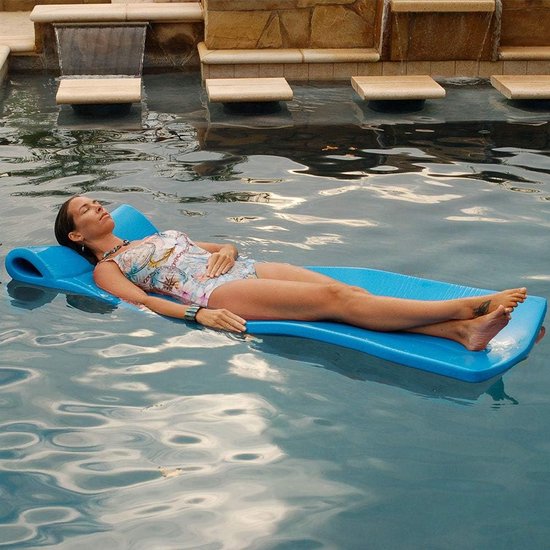 Foam Matras Zwembad Float - Luchtbed Drijfmatter - Ontspannen in Water - Zacht Schuim - 178 x 66 cm — afbeelding 2