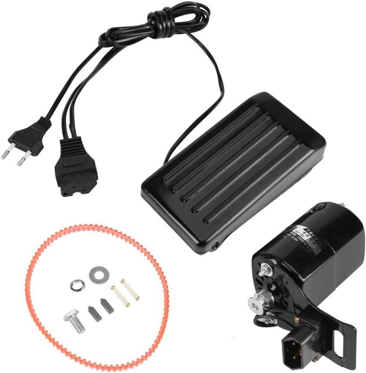 Naaimachinemotor met Pedaal - Motor voor Naaimachine - Naaien Versnellen - Universele Compatibiliteit - 180W - default