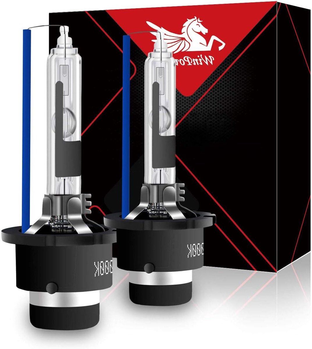 Xenon Koplamp Lamp - HID Vervanging - Verbeterde Verlichting - 8000K IJzig Blauw - 35W - Blauw