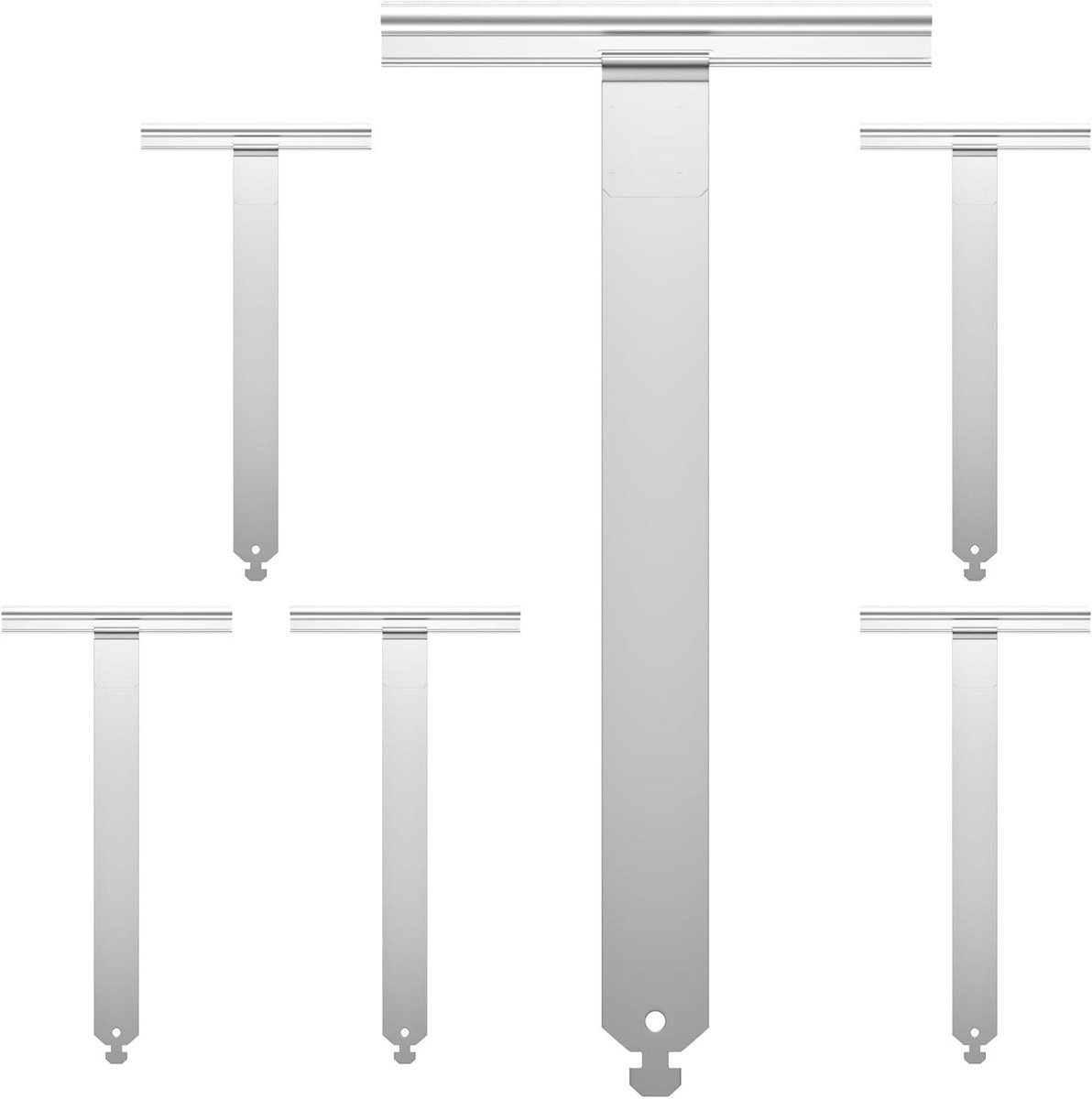 Rolluiken Ophangveer - Bevestigingsveer Stalen Veer - Rolluiken Monteren - Eenvoudige Bevestiging - Mini Formaat - Zilver