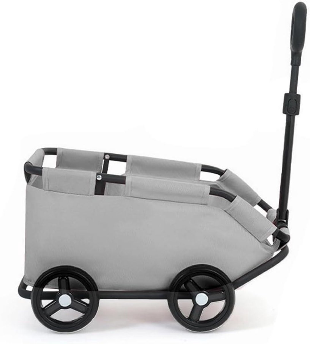 Hondenbuggy - Hondenkar - Comfortabele Uitjes - Opvouwbaar - 51 x 35 x 31 cm - Grijs