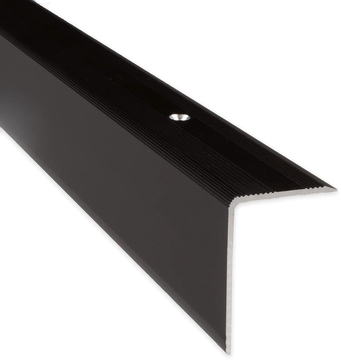 Trapneus Profiel - Trapprofiel Hoekprofiel - Trap Randen Beschermen - Geboord Aluminium - 30 x 42 x 1000 mm