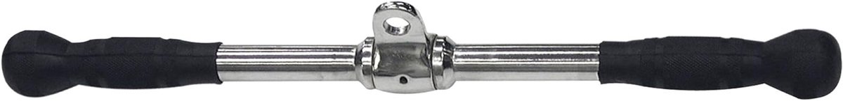 Rechte Bar - Grip Bar Krachttraining - Spierversterking Thuis - Massief Stalen Constructie - 21 Inch Lang - Meerkleurig