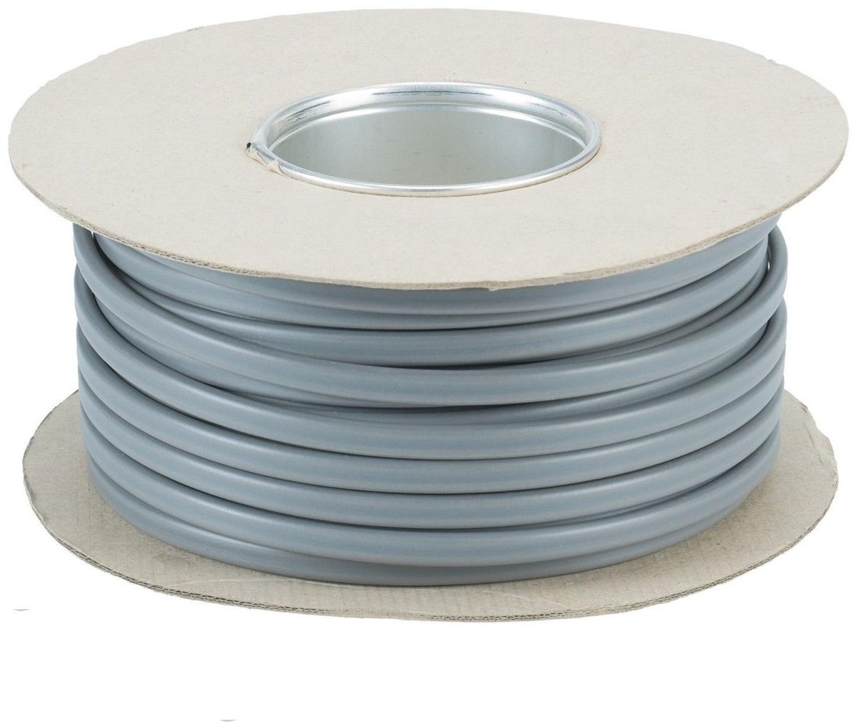 Elektrische Kabel - Stroomkabel Plat - Verlichting Installeren - BASEC Goedgekeurd - 5 meter - Grijs