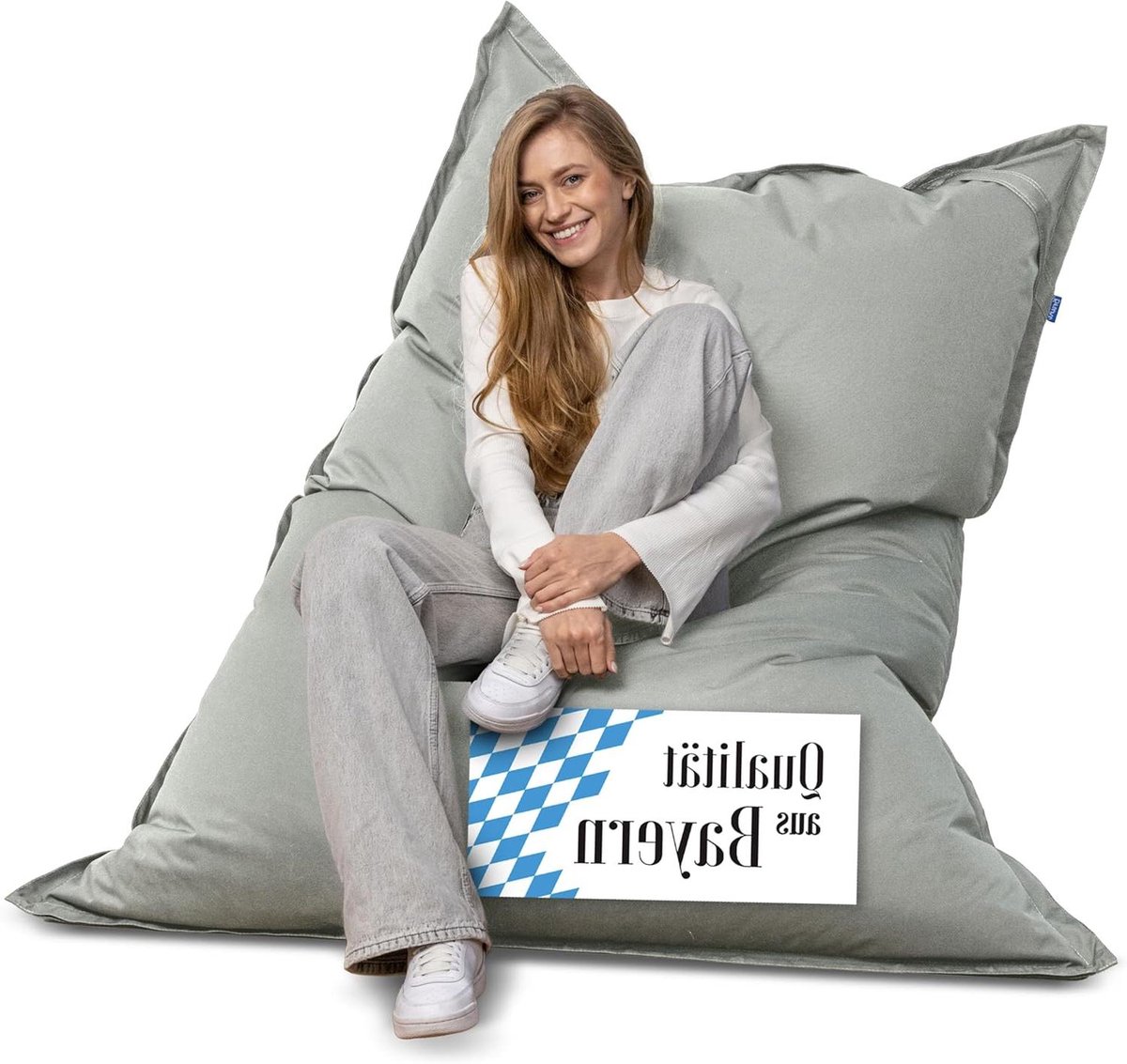 Reuze Zitzak - Lounger Bag Zetelzak - Ontspannen Binnen en Buiten - Waterdicht en UV-bestendig - 140 x 180 cm