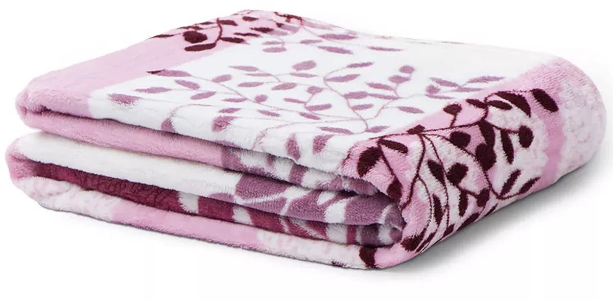 konsimo. Plaid spreien violet bankovertrek decoratie bedsprei bankdeken deken woondeken deken deken deco 130x180 cm 100% polyester