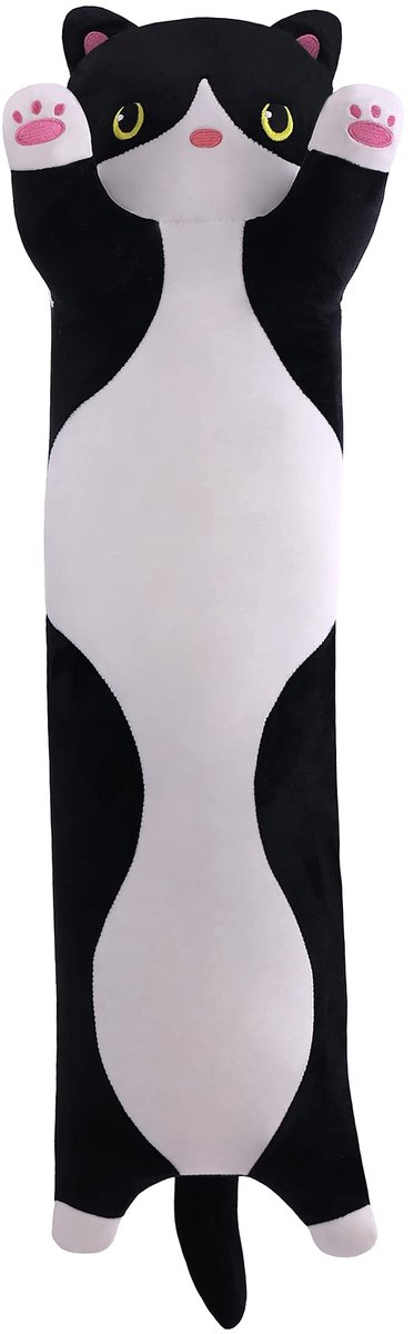 Zacht Kussen voor Kinderen - Pluche Lange Throw en Slaapkussen - Perfect als Knuffel en Speelgoed