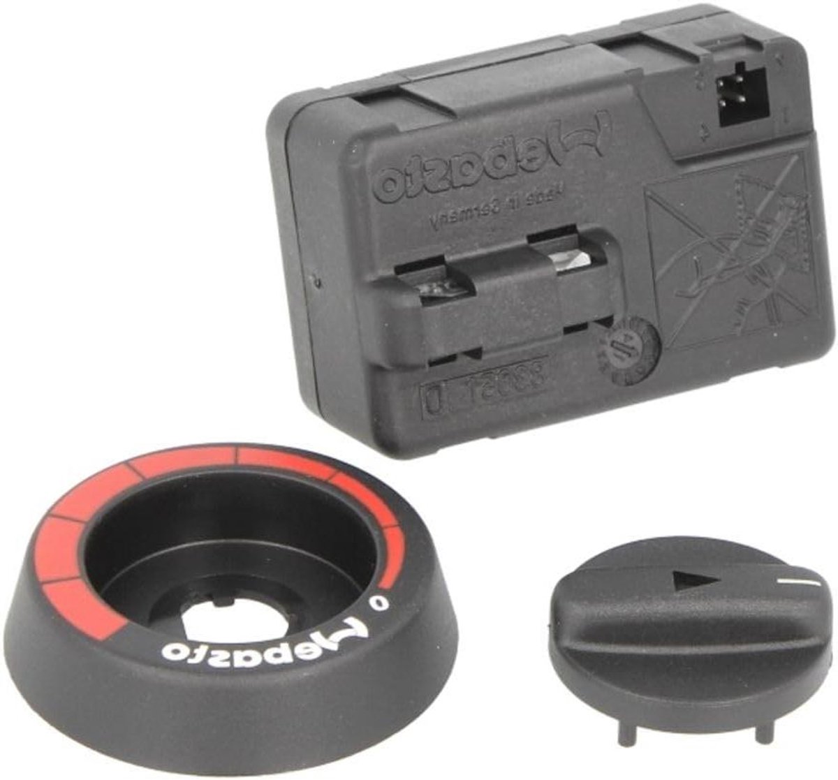 Verwarming Controller - Temperatuurregelaar Rheostaat - Comfortabele Ruimte - Geïntegreerde Diagnose LED - 50 mm Bezel - Zwart
