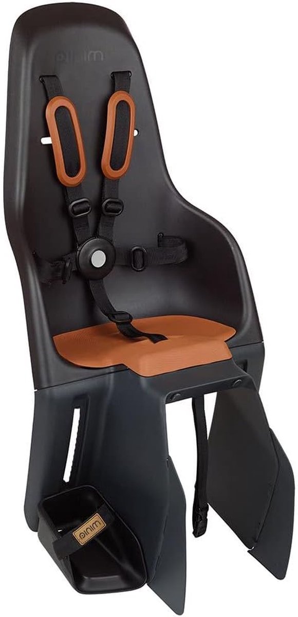 Kinderzitje Fiets - Achterzitje Kind - Veilig Vervoeren - TÜV Gecertificeerd - 9-22 kg - Zwart