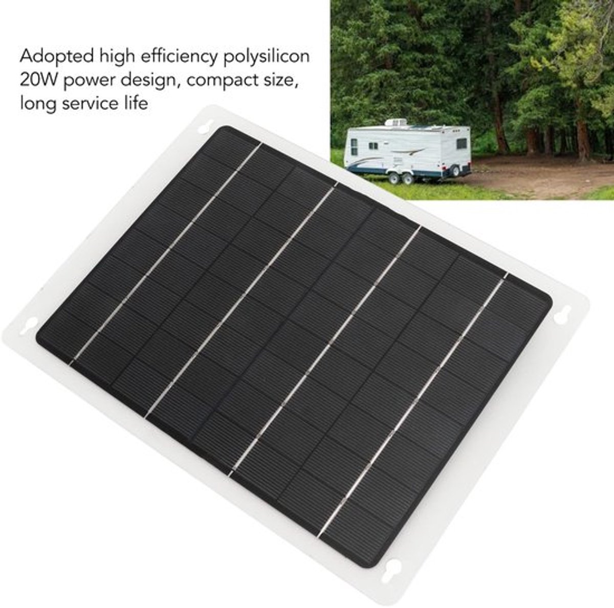 Onf3 - Zonnepaneel - 20W Polysilicium - Efficiënt en Compact