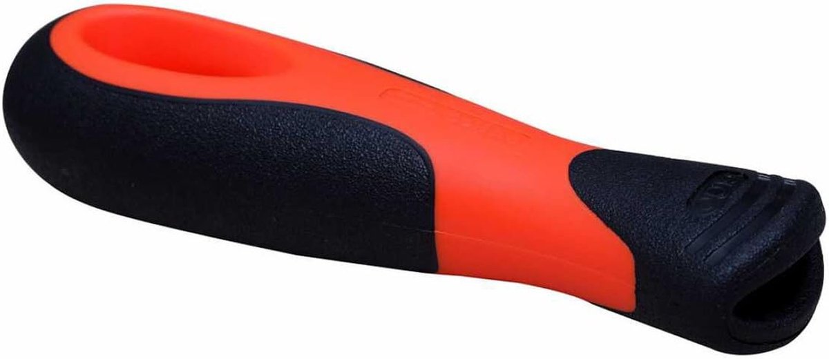Ergo Lima Vijl - Handvat Vijl - Metaal Bewerken - Comfortabele Greep - 13 mm - Zwart/Oranje