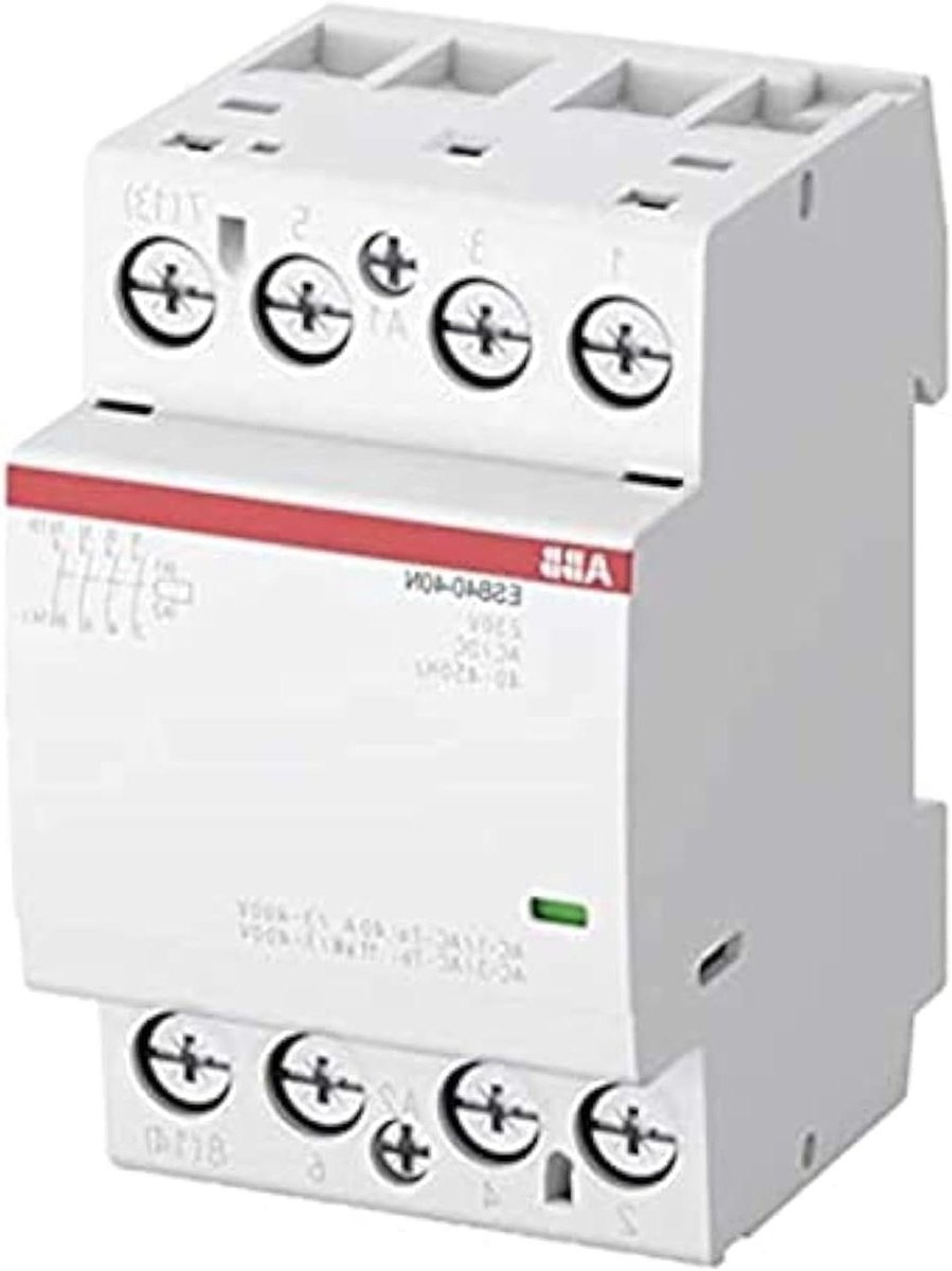 Motor Contactors - Schakelaars - Automatisering - Veiligheid - 40A - Grijs