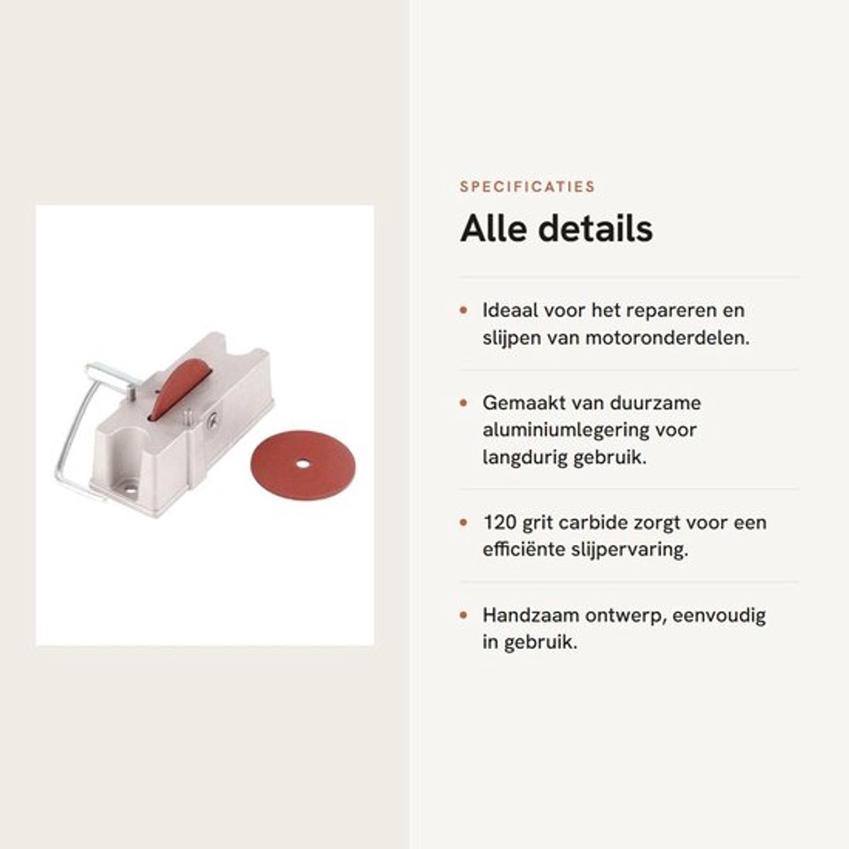 Dailygoody - Zuigerveer Filer - Motorzuigerveer Tool